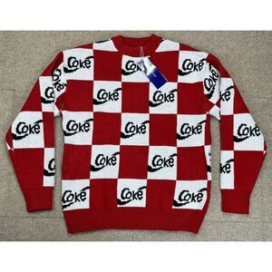 Hey‎ Henry Men's Long Sleeve Coke Sweater Size Medium